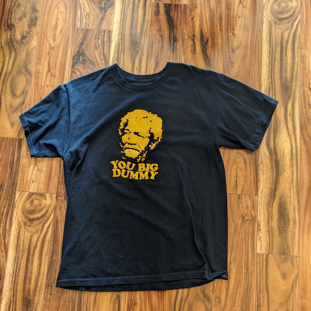 Redd Foxx Sanford & Sons You Big Dummy Graphic Tee Size Large